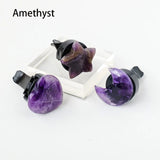 1pc Natural Healing Stone Car Vent Clip