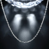 2mm Rolo Square Chain 925 Sterling Silver 