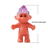 Electroplated Crystal Troll Figurine Retro Gift