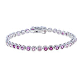 Cubic Zirconia 5A CZ Tennis Bracelet 