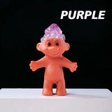 Electroplated Crystal Troll Figurine Retro Gift