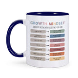 Growth Mindset Positive Mental Health Coffee Mug 11oz Ceramic