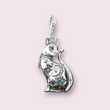 Magic Cat Charm 925 Sterling Silver