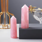 Natural Pink Crystal Point Rose Quartz Crystal