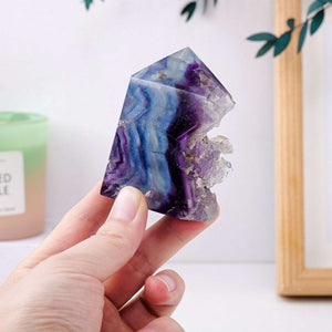 Natural Crystal Fluorite