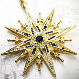 Royalty Star Gold Plated Pendant 925