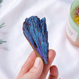 Crystal Stone Blue Feather Tourmaline 