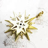 Royalty Star Gold Plated Pendant 925