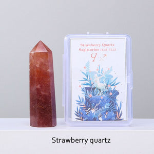 Natural Crystal Point Zodiac Gifts